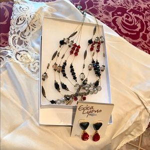 Earring and Necklace Set